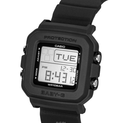 Casio Baby-G Plus digitalt harpiksrem quartz BGD-10KH-2C 100M dameur med speciel holder