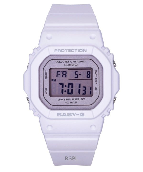 Casio Baby-G harpiksrem digital kvarts BGD-565SC-4B 200M dameur