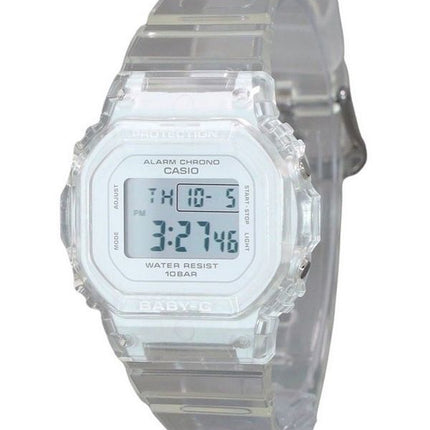 Casio Baby-G Digital Transparent Resin Rem Quartz BGD-565US-7 100M dameur