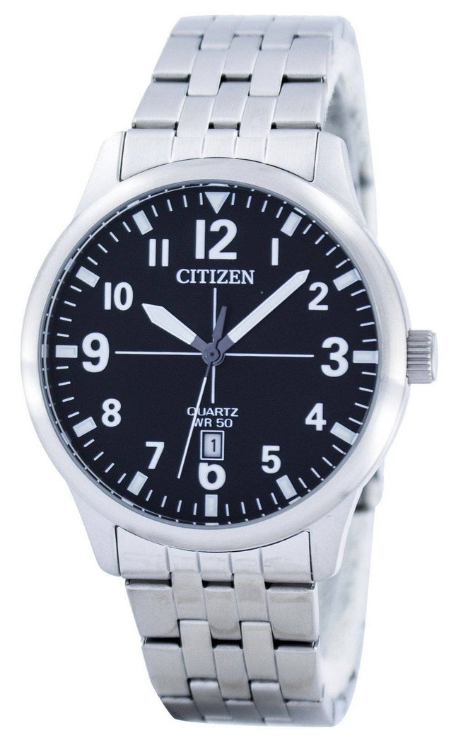 Borger Quartz Black Dial BI1050-81F Herreur