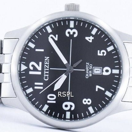 Borger Quartz Black Dial BI1050-81F Herreur