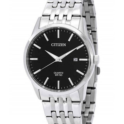 Citizen Black Dial rustfrit stål kvarts BI5000-87E Herreur