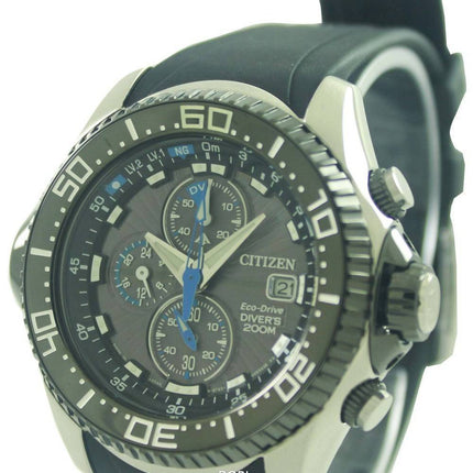Citizen Promaster Eco Drive Aqualand Chronograph Dykkers ur BJ2110-01E BJ2110-01 BJ2110