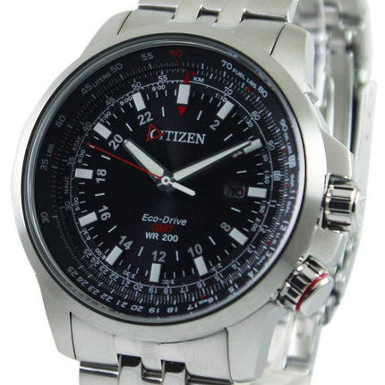 Citizen Promaster Pilot Eco-Drive GMT 200M BJ7070-57E Herreur