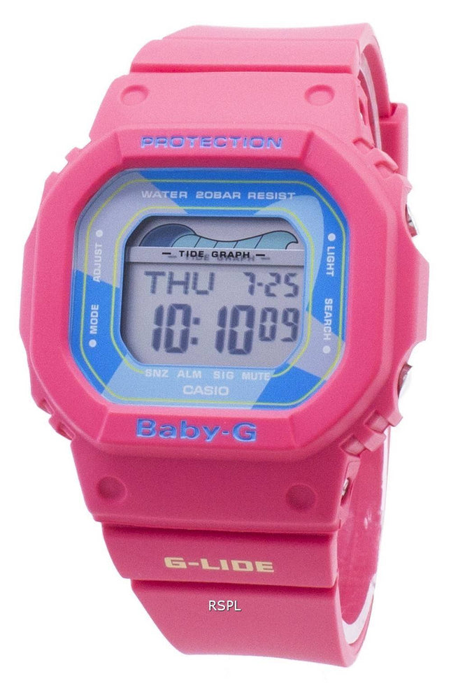 Casio Baby-G G-Lide BLX-560VH-4 BLX560VH-4 Tide Graph 200M Dameur