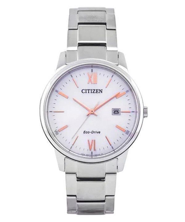 Citizen Eco-Drive rustfrit stål sølvskive BM6978-77A unisex ur