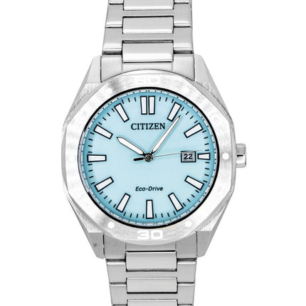 Citizen Eco-Drive rustfrit stål blå urskive solcelle BM7631-87M herreur