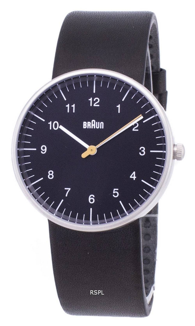 Braun klassiske BN0021BKBKG Analog Quartz Herreur
