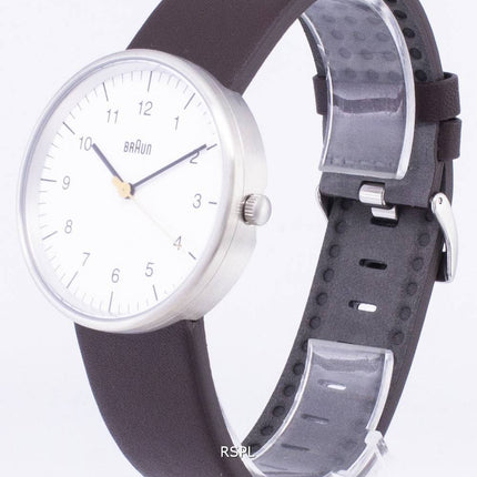 Braun klassiske BN0021WHBRG Analog Quartz Herreur