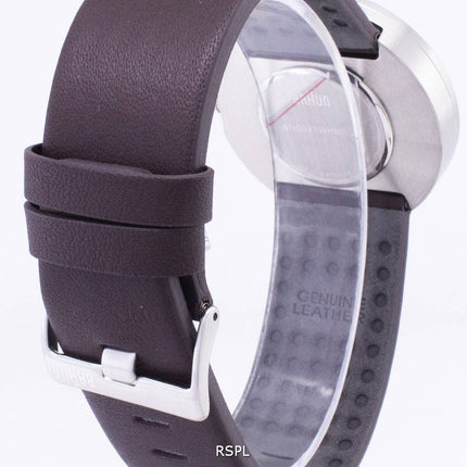 Braun klassiske BN0021WHBRG Analog Quartz Herreur