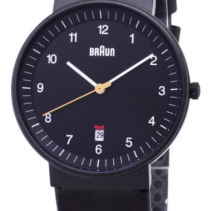 Braun klassiske BN0032BKBKG Analog Quartz Herreur