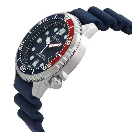 Citizen Promaster Dive Polyurethan Rem Blue Dial Eco-Drive BN0168-06L 200M herreur
