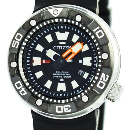 Citizen Promaster Eco-Drive professionel Diver 300M DLC Japan lavet BN0176-08E Herreur