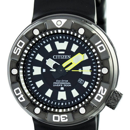 Citizen Promaster Eco-Drive professionel Diver 300M DLC Japan lavet BN0177-05E Herreur