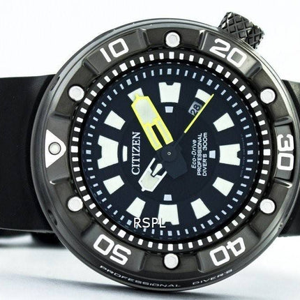 Citizen Promaster Eco-Drive professionel Diver 300M DLC Japan lavet BN0177-05E Herreur