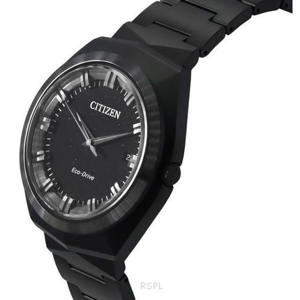 Citizen Eco-Drive 365 rustfrit stål sort skive BN1015-52E 100M herreur