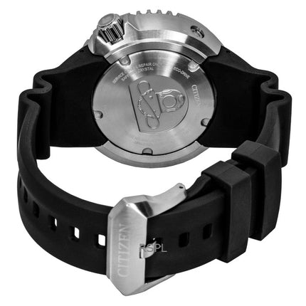 Citizen Promaster polyuretanrem rød urskive Eco-Drive dykkerur BN1024-01Z 300M herreur