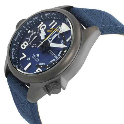 Citizen Promaster Altichron Super Titanium Blue Dial Eco-Drive Diver&#39,s BN4065-07L 200M herreur