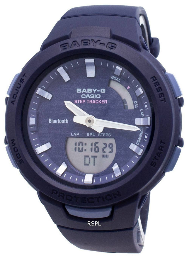 Casio Baby-G Bluetooth BSA-B100AC-2A Step Tracker Dameur