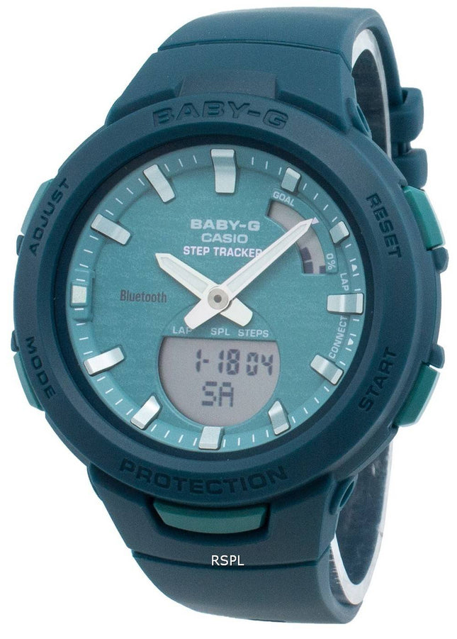 Casio Baby-G Bluetooth BSA-B100AC-3A Step Tracker Dameur