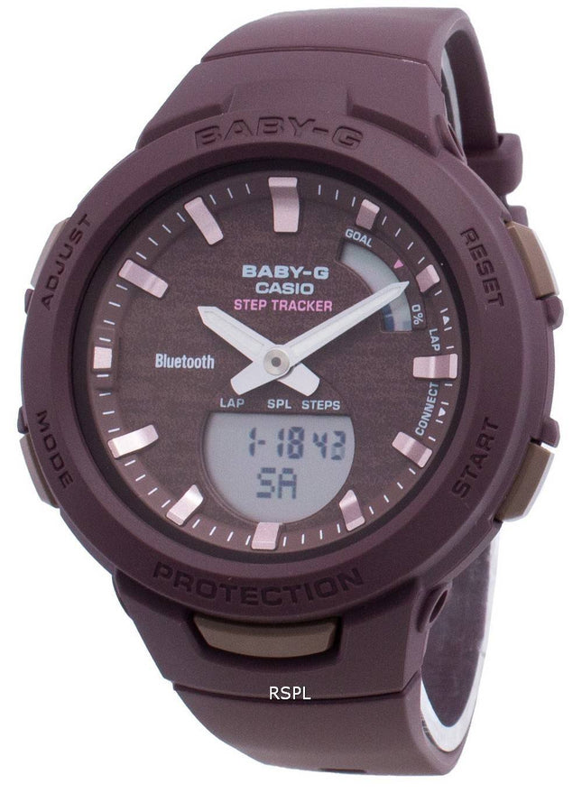 Casio Baby-G Bluetooth BSA-B100AC-5A Step Tracker Dameur