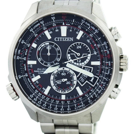 Citizen Promaster Eco-Drive Radio kontrolleret Titanium Chronograph Japan lavet BY0121-51E Herreur