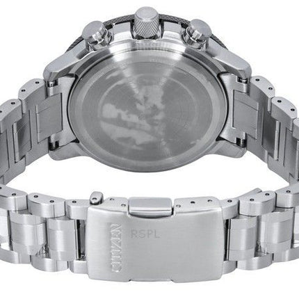 Citizen Promaster Geo Trekker rustfrit stål grå skive Eco-Drive BY3006-53H 200M herre pilotur