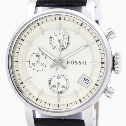 Fossile oprindelige kæreste Chronograph rustfrit stål C181018-BRW kvinders ur