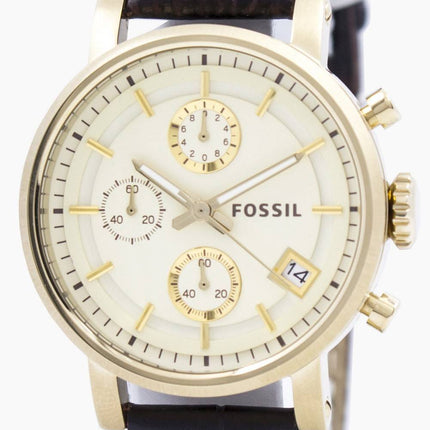 Fossile oprindelige kæreste Chronograph rustfrit stål C181019-BRW kvinders ur