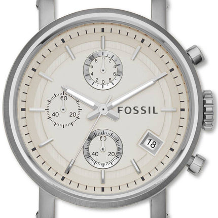 Fossile oprindelige kæreste Chronograph rustfrit stål C181018 kvinders ur