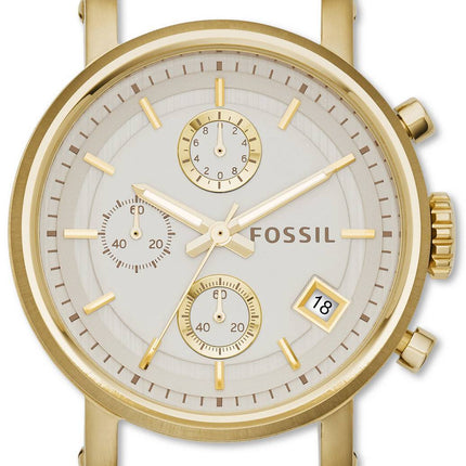 Fossile oprindelige kæreste Chronograph rustfrit stål C181019 kvinders ur
