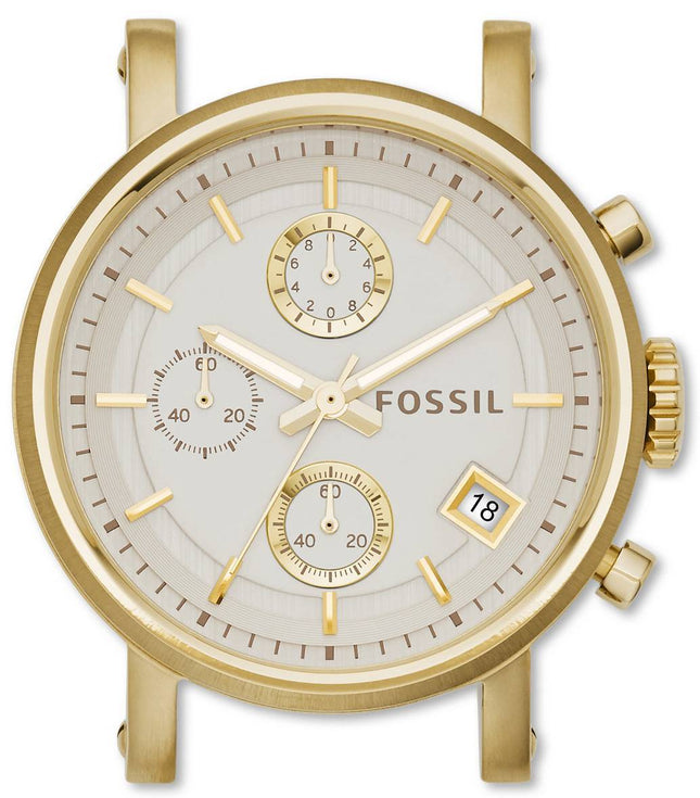 Fossile oprindelige kæreste Chronograph rustfrit stål C181019 kvinders ur