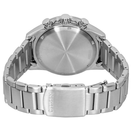 Citizen Brycen kronograf rustfrit stål blå urskive Eco-Drive CA0781-50L 100M herreur