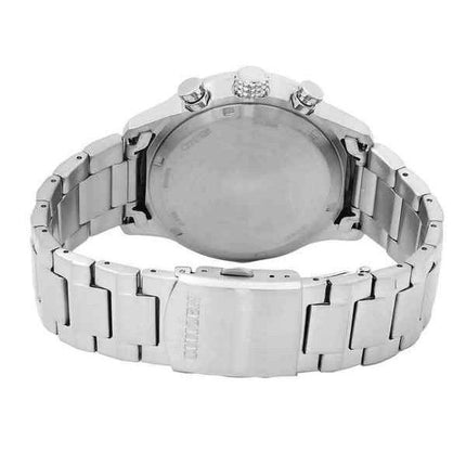 Citizen Eco-Drive kronograf rustfrit stål sort skive CA0790-83E 100M herreur