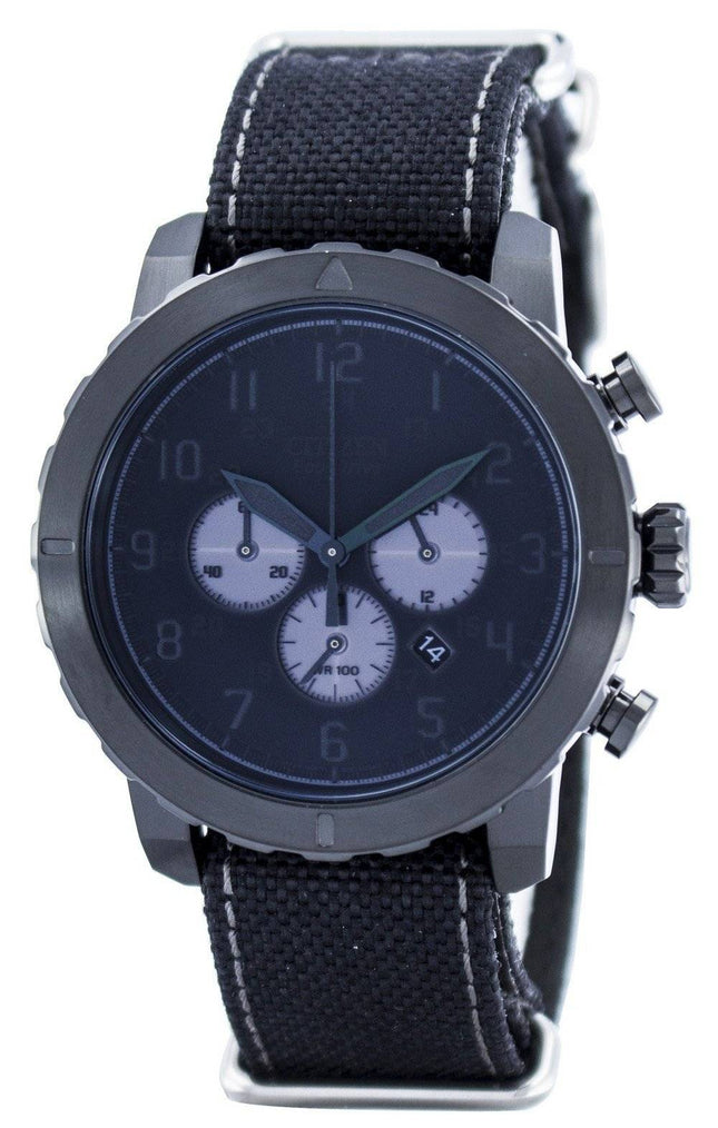 Citizen Eco-Drive militær kronograf CA4098-06E Herreur