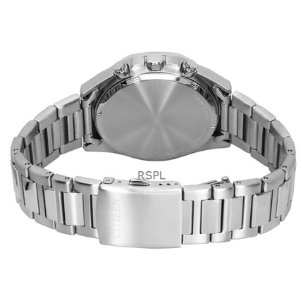 Citizen Eco-Drive kronograf rustfrit stål grøn urskive CA4590-81X 100M herreur