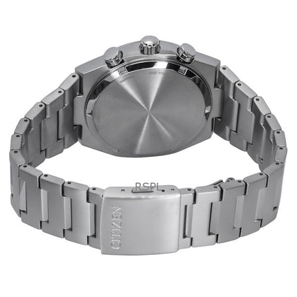 Citizen Zenshin Chronograph Super Titanium Blue Dial Eco-Drive CA4610-85L 100M herreur