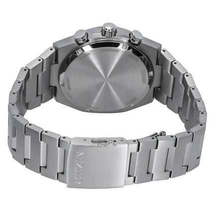 Citizen Zenshin Chronograph Super Titanium Ice Blue Dial Eco-Drive CA4610-85M 100M herreur