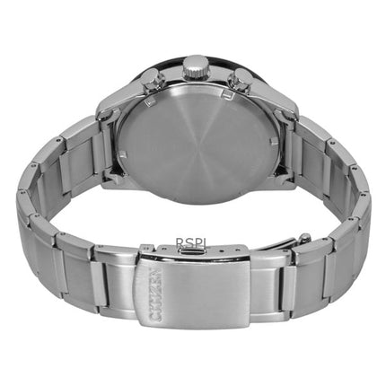 Citizen Eco-Drive kronograf rustfrit stål grøn urskive CA4624-56X 100M herreur