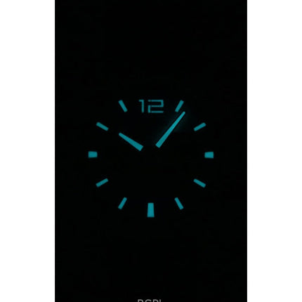 Citizen Eco-Drive kronograf læderrem hvid urskive CA4640-09A 100M herreur