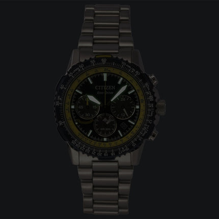 Citizen Promaster Navihawk Special Edition Chronograph Blue Dial Eco-Drive Dykkerur CA4667-53L 200M Herreur