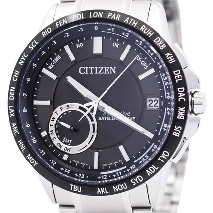 Citizen Eco-Drive satellit bølge verden tid GPS CC3005-85E Herreur
