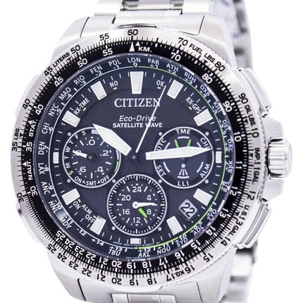 Citizen Eco-Drive satellit bølge Promaster Navihawk GPS CC9030-51E Herreur