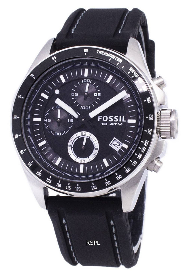 Fossile Decker Chronograph silikone CH2573 Herreur