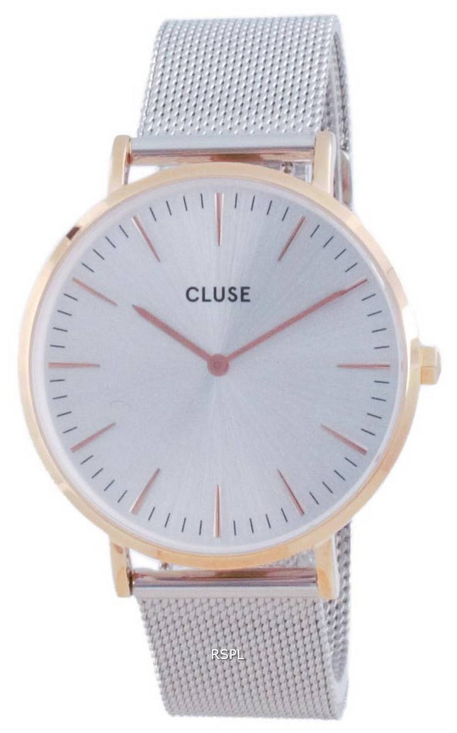 Cluse La Boheme Rose Gold Tone rustfrit stÃ¥l kvarts CW0101201006 Dameur