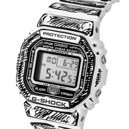 Casio G-Shock digital harpiksrem kvarts DW-5600JV-7 200M herreur