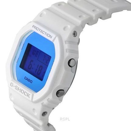 Casio G-Shock digital hvid harpiksrem Quartz DW-5600TL-7 200M herreur