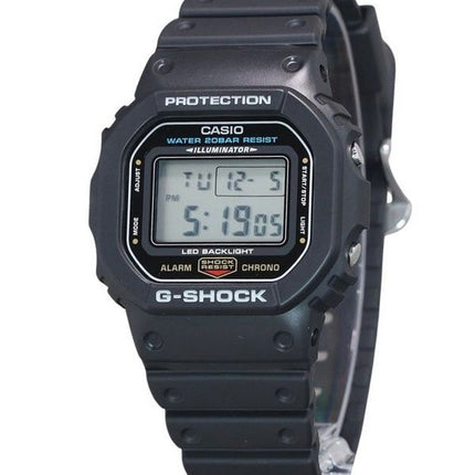 Casio G-Shock Digital Resin Rem Quartz DW-5600UE-1 200M herreur