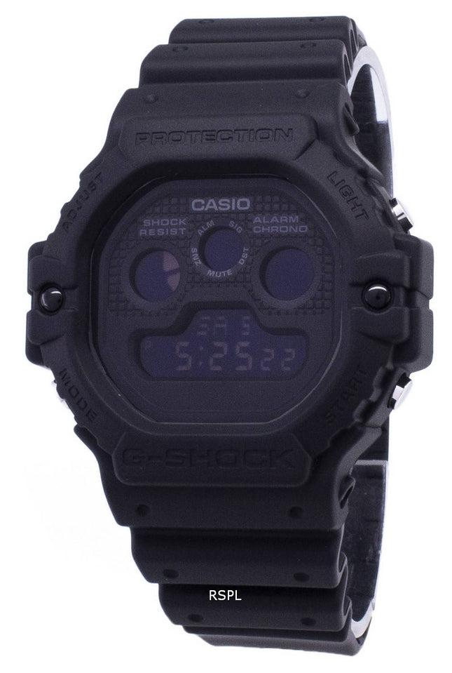 Casio G-Shock DW-5900BB-1 DW5900-1 Quartz Digital 200M Herreur