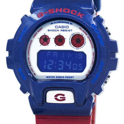 Casio G-Shock blå og røde serie Digital DW-6900AC-2 mænds ur